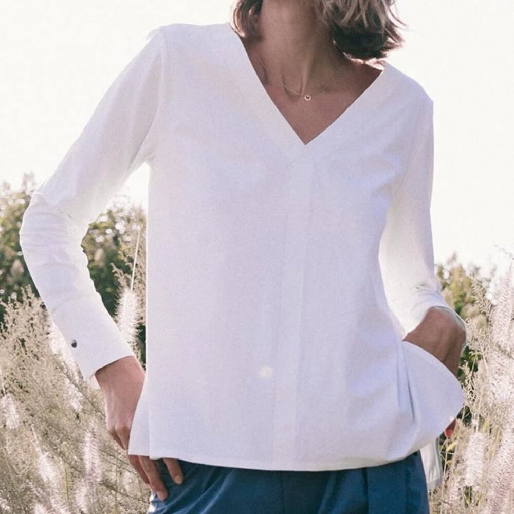 Aday Something Tailored Shirt - Cream